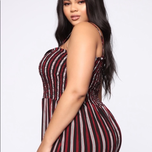 Ambiance smocked Jumpsuit - Picture 2 of 6